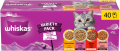 WHISKAS Variety Pack mokra karma dla kota w sosie i galaretce 40 x 85 g