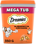 DREAMIES chrupiące przysmaki dla kota z kurczakiem 350 g