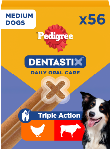 PEDIGREE DENTASTIX Daily Dental Sticks dla Średnich Psów 56 Sztuk