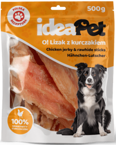IdeaPet Lizak z kurczakiem 500g