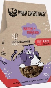 Paka Zwierzaka Przysmak Samo Mięsko Cielęcina 70g