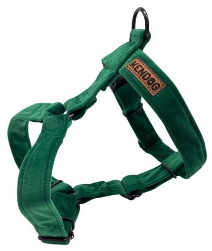 KENDOG Velvet Green Szelki Guard L 4cm