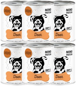 Paka Zwierzaka Mokra Pepe Deer 6x800g
