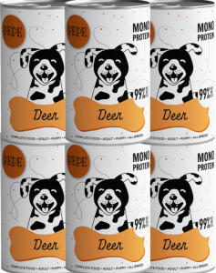 Paka Zwierzaka Mokra Pepe Deer 6x400g