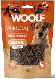 WOOLF Wilddog Soft Bites Quail 100g