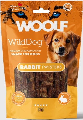 WOOLF Wilddog Twister Rabbit 100g