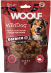 WOOLF Wilddog Twisties Ostrich Cod 100g
