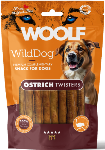 WOOLF Wilddog Twister Ostrich 100g
