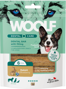 WOOLF Dental Care Bar Rabbit Blueberry 108g