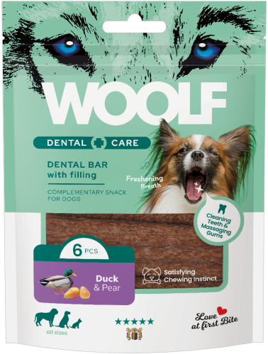 WOOLF Dental Care Bar Duck Pear 108g