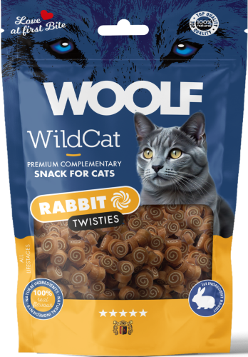 WOOLF Wildcat Twisties Rabbit 50g