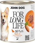 JohnDog For Long Life Przepiórka Korzeń Batata 800g