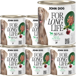 JohnDog For Long Life Cielęcina Burak 6x800g