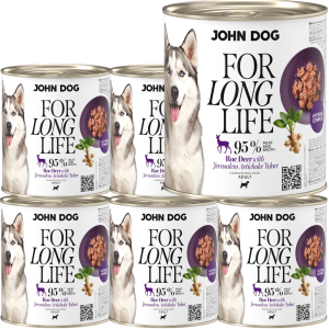 JohnDog For Long Life Sarna Topinambur 6x800g