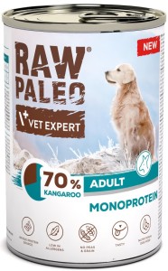 VetExpert Raw Paleo Dog Adult Kangaroo 400g