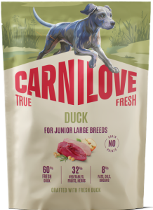 CARNILOVE Dog True Fresh Junior Large Breeds Duck 1,5kg
