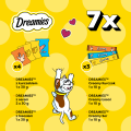 DREAMIES Junior Box ser, kurczak, łosoś 150g