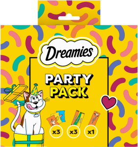 DREAMIES Party Pack przysmaki dla kotów 150g