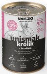 UNISZKI UNIsmak Królik Burak 400g