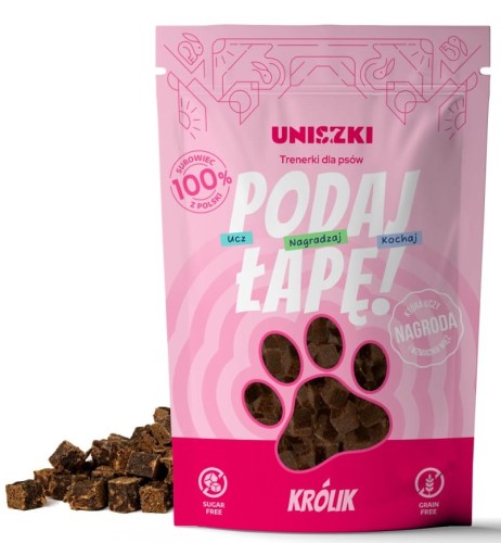 UNISZKI Podaj Łapę Królik 90g