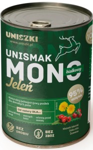 UNISZKI UNIsmak Mono Jeleń 400g