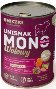 UNISZKI UNIsmak Mono Wołowina 400g