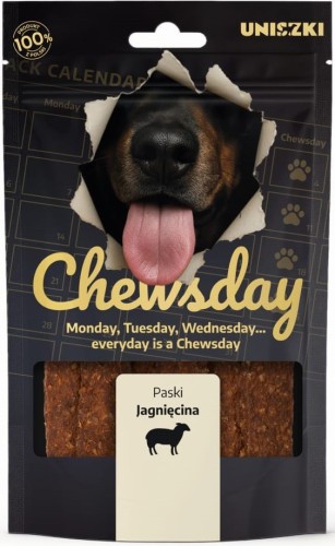 UNISZKI CHEWSDAY Paski Jagnięcina 80g