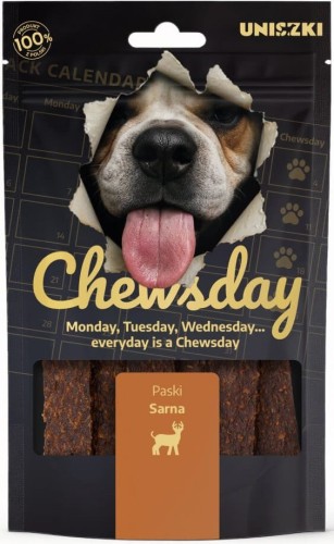 UNISZKI CHEWSDAY Paski Sarna 80g
