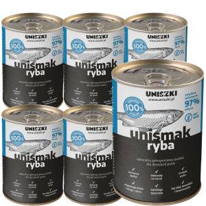 UNISZKI UNIsmak Ryba 6x400g