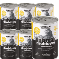 UNISZKI UNIsmak Drobiowy Marchewka 6x400g