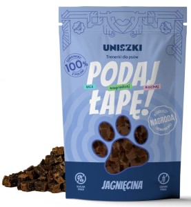 UNISZKI Podaj Łapę Jagnięcina 30g