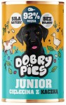 Dobry Pies Junior Cielęcina Kaczka 400g