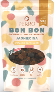 Perro Bon Bon Przysmaki Funkcyjne Na Odporność Jagnięcina 80g