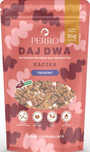 Perro Daj Dwa Trenerki Kaczka 85g