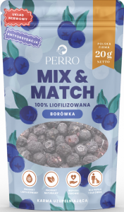 Perro Mix&Match Liofilizowana Borówka Amerykańska 20g