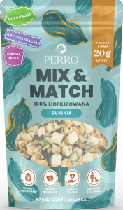 Perro Mix&Match Liofilizowana Cukinia 20g