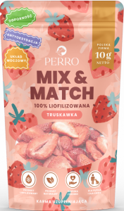 Perro Mix&Match Liofilizowana Truskawka 10g