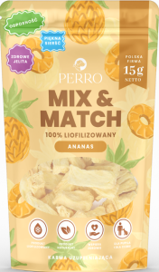 Perro Mix&Match Liofilizowany Ananas 15g