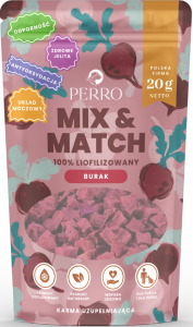 Perro Mix&Match Liofilizowany Burak 20g