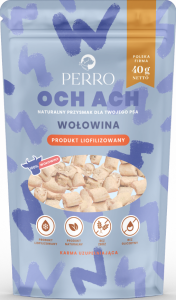 Perro Och Ach Liofilizowana Wołowina 40g