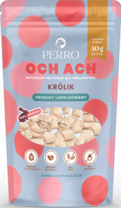 Perro Och Ach Liofilizowany Królik 40g