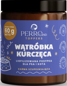 Perro Topers Wątróbka Kurza Liofilizowana 60g