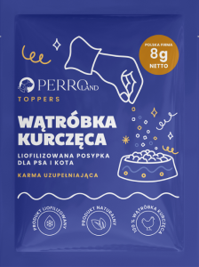 Perro Topers Wątróbka Kurza Liofilizowana 8g