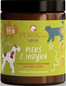 Perro Voila Liofilizowana Pierś z Indyka 50g