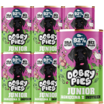Dobry Pies Junior Jagnięcina Indyk 6x400g