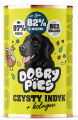 Dobry Pies Mono Indyk Kolagen 6x400g