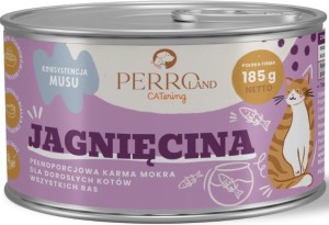 Perro Kot Mokra Jagnięcina 185g