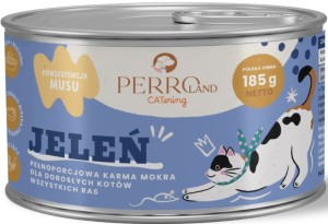 Perro Kot Mokra Jeleń 185g