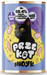 Prze Kot Mono Indyk 400g