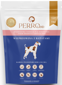 Perro Wieprzowina Bataty M/L 1kg